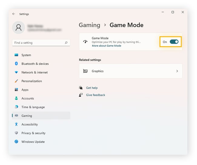 Verbesserung der Spieleleistung durch Aktivieren des Spielmodus in Windows 11.