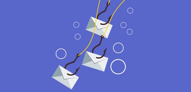 Emails hooked on a phishing line. Emails hooked on a phishing line.
